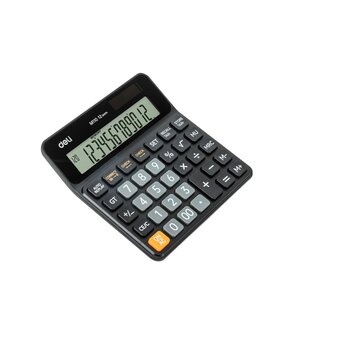  Калькулятор настольный Deli Askend EM110 черный 