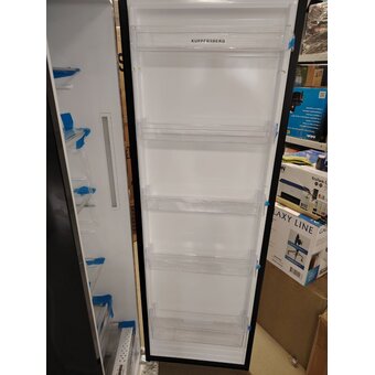  УЦ Холодильник Kuppersberg NRS 186 BK черный (плохая упаковка, вмятины на задней стороне дверцы в верхней части) 