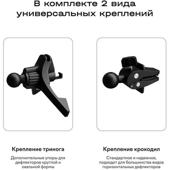  Автомобильный комплект Magssory KIT011 Prime для Apple silver/серебро 
