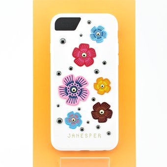  Чехол Janesper's California Garden iPhone 6/7/8 White 