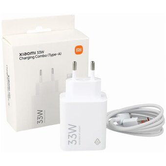  СЗУ Xiaomi BHR9956EU 33W Charging Combo Type-A EU 