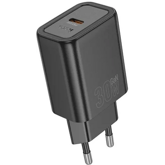  СЗУ HOCO N63 Gentle PD30W+QC3.0 charger EU black 