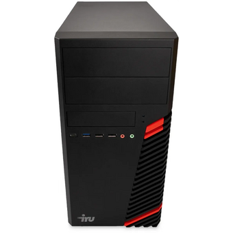  ПК iRU Home 310H6SE (1994640) Intel Core i3 12100, DDR4 8ГБ, 512ГБ(SSD), Intel UHD Graphics 730, Free DOS, черный 