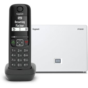  Телефон IP Gigaset AS690IP Base Rus (S30852-H3124-R101) черный 