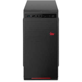  ПК IRU Home 310H6SE (2084551) MT i5 12400 (2.5) 16Gb SSD256Gb UHDG 730 FreeDOS GbitEth 400W черный 