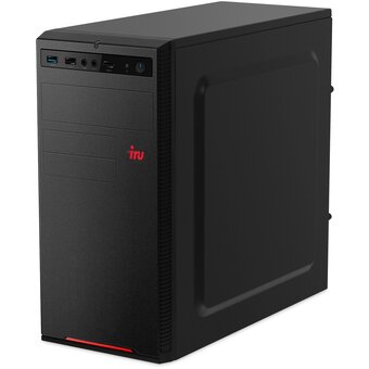  ПК IRU Home 310H6SE (2084551) MT i5 12400 (2.5) 16Gb SSD256Gb UHDG 730 FreeDOS GbitEth 400W черный 