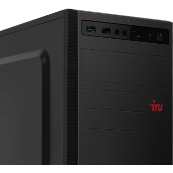  ПК IRU Home 310H6SE (2084551) MT i5 12400 (2.5) 16Gb SSD256Gb UHDG 730 FreeDOS GbitEth 400W черный 
