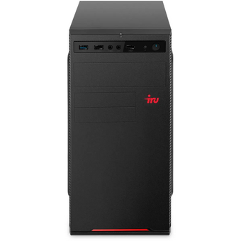  ПК IRU Home 320A5SE (2078544) MT Ryzen 5 4600G (3.7) 16Gb SSD512Gb RGr Free DOS GbitEth 400W черный 
