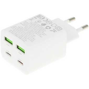  СЗУ HOCO N56 Fundador four-port PD30W2C2A белый 