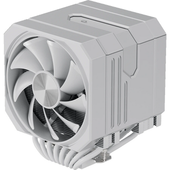  Кулер upHere UP2T8 White / 8HPx6mm, 280W TDP, dual tower, 2x120mm fans, 600-1650RPM, 68 CFM, 25dBA 