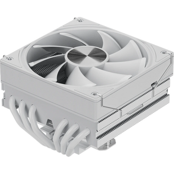  Кулер upHere H85T6 White / 6HPx6mm, 180W TDP, top flow, 1x120mm fan, 600-1650RPM, 68 CFM, 25dBA 