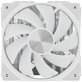  Кулер upHere H85T6 White / 6HPx6mm, 180W TDP, top flow, 1x120mm fan, 600-1650RPM, 68 CFM, 25dBA 