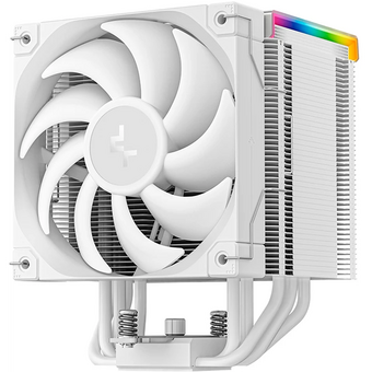  Кулер DEEPCOOL AK500 Digital Pro WH LGA20XX/1700/1200/115X/AM5/AM4 (TDP 240W, PWM, Fan 120mm, 5 тепл. трубок, ARGB, белый) Ret 