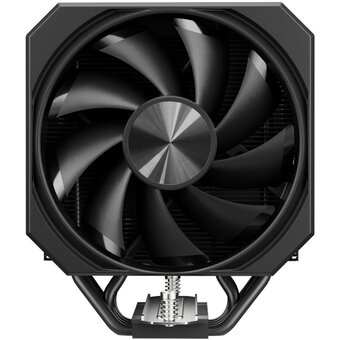  Кулер upHere UP1KC6 Black / 6HPx6mm, 250W TDP, single tower, 1x120mm fan, 600-1650RPM, 68 CFM, 25dBA, ARGB cover 
