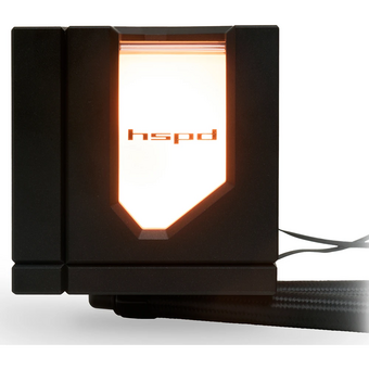  СВО HSPD W1240 ARGB Black (W1240-BKAA) (280, 240mm, Fans 2x120mm, 71CFM, 27dBA, 1800RPM/ Pump height 