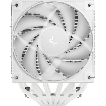  Кулер DEEPCOOL AG620 WH ARGB V2 LGA20XX/1700/1200/115X/AM5/AM4 (TDP 260W, PWM, ARGB Dual Fan 120mm, 6 тепл. трубок, белый) Ret 