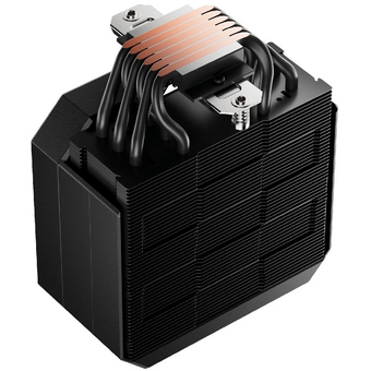  Кулер upHere UP1K6 Black / 6HPx6mm, 250W TDP, single tower, 1x120mm fan, 600-1650RPM, 68 CFM, 25dBA 