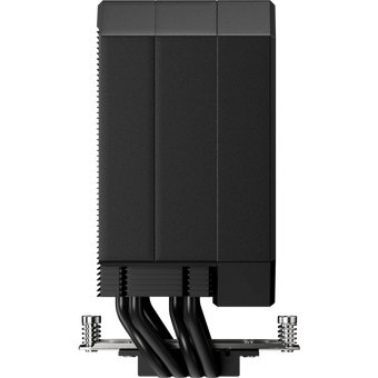  Кулер upHere UP1KC4 Black / 4HPx6mm, 230W TDP, single tower, 1x120mm fan, 600-1650RPM, 68 CFM, 25dBA, ARGB cover 