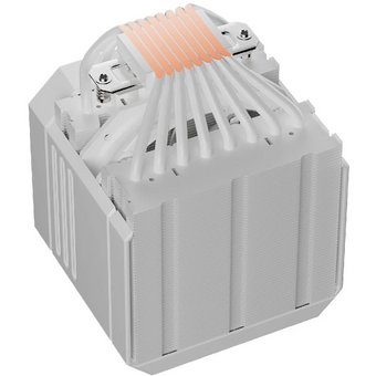  Кулер upHere UP2TC8 White / 8HPx6mm, 280W TDP, dual tower, 2x120mm fans, 600-1650RPM, 68 CFM, 25dBA, ARGB cover 