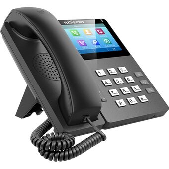 Телефон IP Flyingvoice FIP15GPlus черный 