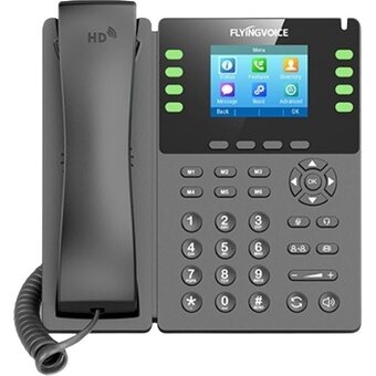  Телефон IP Flyingvoice P23G серый 