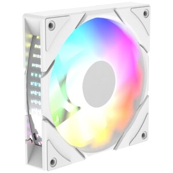  Вентилятор DEEPCOOL CG580 Fan WHR 120x120x25мм Reverse (PWM, ARGB, белый, 400-1300об/мин) Bulk 