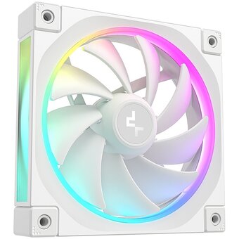  Вентилятор DEEPCOOL FL12 WH-3 in 1 120x120x25мм (PWM, ARGB, белый, 500-2150об/мин) Color Box 