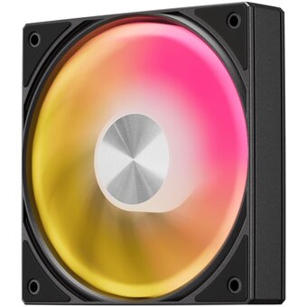  Вентилятор upHere U3KC1 Black ARGB / 120mm, 600-1650RPM, 64.61CFM, 25dBA, hydro bearing 