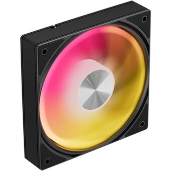  Вентилятор upHere U3KC1 Black ARGB / 120mm, 600-1650RPM, 64.61CFM, 25dBA, hydro bearing 
