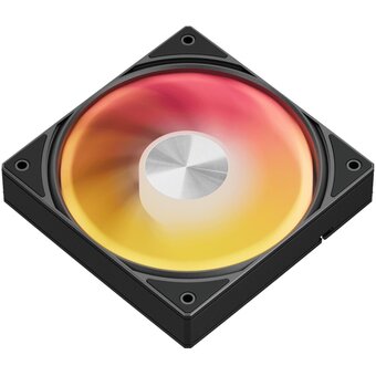 Вентилятор upHere U3KC1 Black ARGB / 120mm, 600-1650RPM, 64.61CFM, 25dBA, hydro bearing 