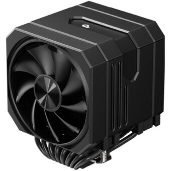  Кулер upHere UP2K6 Black / 6HPx6mm, 265W TDP, dual tower, 2x120mm fans, 600-1650RPM, 68 CFM, 25dBA 