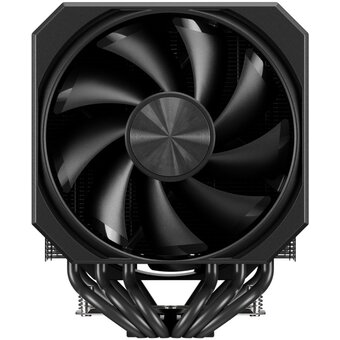  Кулер upHere UP2K6 Black / 6HPx6mm, 265W TDP, dual tower, 2x120mm fans, 600-1650RPM, 68 CFM, 25dBA 
