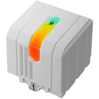  Кулер upHere UP2TC8C White ARGB / 8HPx6mm, 280W TDP, dual tower, 2x120mm ARGB fans, 600-1650RPM, 68 CFM, 25dBA 