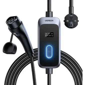  АЗУ UGREEN EV706 (25832) Portable Electric Vehicle Charger 16A Black/Gray 