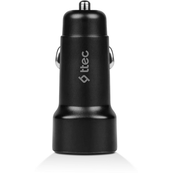  АЗУ TTEC 2CKS30CS SmartCharger 2.4A Car Charger + USB-C Cable Black 