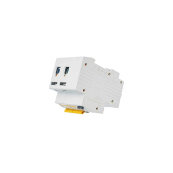  Дифавтомат IEK АД12 (MAD10-2-050-C-030) 50A тип C 4.5kA 30мА AC 2П 230В белый 