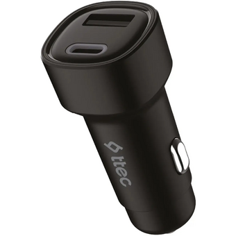  АЗУ TTEC 2CKS35S SmartCharger Duo 3.1A Car Charger USB-C+USB-A Black 