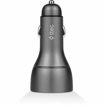  АЗУ TTEC 2CKP05S SmartCharger Trio PD 130W Car Fast Charger 2 USB-C + USB-A Black 