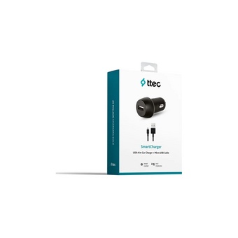  АЗУ TTEC 2CKS20MS SmartCharger In-Car Charger 2.1A + Micro USB Cable Black 