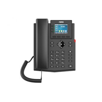  Телефон IP Fanvil X303-2 Wire черный 