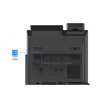  Телефон IP Fanvil X303-2 Wire черный 