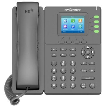  Телефон IP Flyingvoice P21P серый 