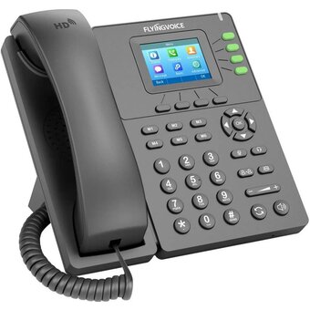  Телефон IP Flyingvoice P21P серый 