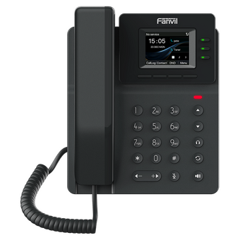  Телефон IP Fanvil V60P черный 