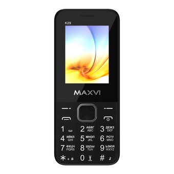  Мобильный телефон Maxvi K29 black 