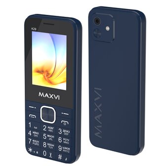  Мобильный телефон Maxvi K29 blue 