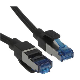  Патч-корд Philips SWN4103G/56 CAT.7 30AWG, OD:5.1mm, 3M Black 