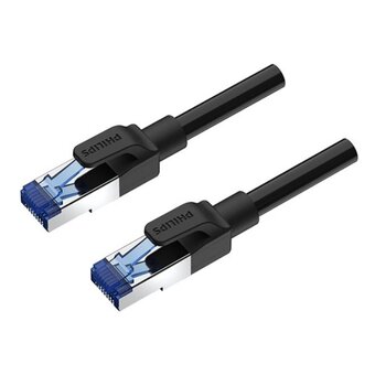  Патч-корд Philips SWN4208G/56 CAT.7 28AWG, OD:6.3mm, 8M Black 