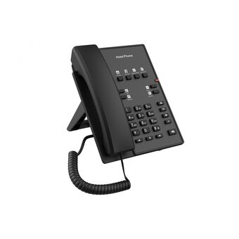  Телефон IP Fanvil H1 (H1 Hotel Phone) черный 