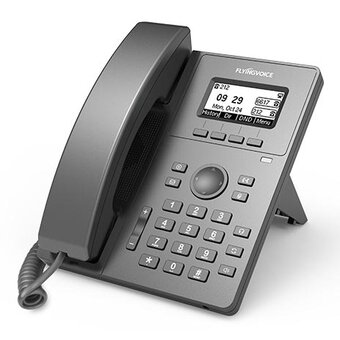  Телефон IP Flyingvoice P10 черный 